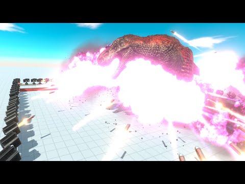 ⚡ 100 Rocket Launcher vs All Units  - 🦖 Animal Revolt Battle Simulator 🦕