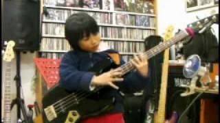 Rain by the Hideous Sun Demons (8 year old bassist  Yoko Nishimoto)