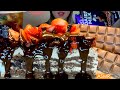 ASMR CHOCOLATE STRAWBERRY CAKE W HERSHEY S SYRUP CADBURRY DAIRY MILK CRUNCHIE BAR MUKBANG Dessert