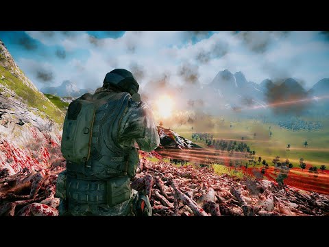 Zombies Attack on Mount Everest Military Base | Ultimate Epic Battle Simulator 2 | UEBS 2