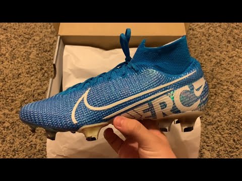 Nike Mercurial Superfly 7 Elite (Blue Hero/White-Volt-Obsidian) Unboxing