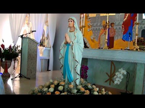 48ª Romaria de Nossa Senhora de Lourdes e 23ª Romaria do Enfermo presidida pelo Bispo Dom Antonio.