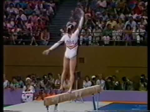 🥇 Simona Pauca 🇷🇴 BB EF 9.900 1984 Olympic Games