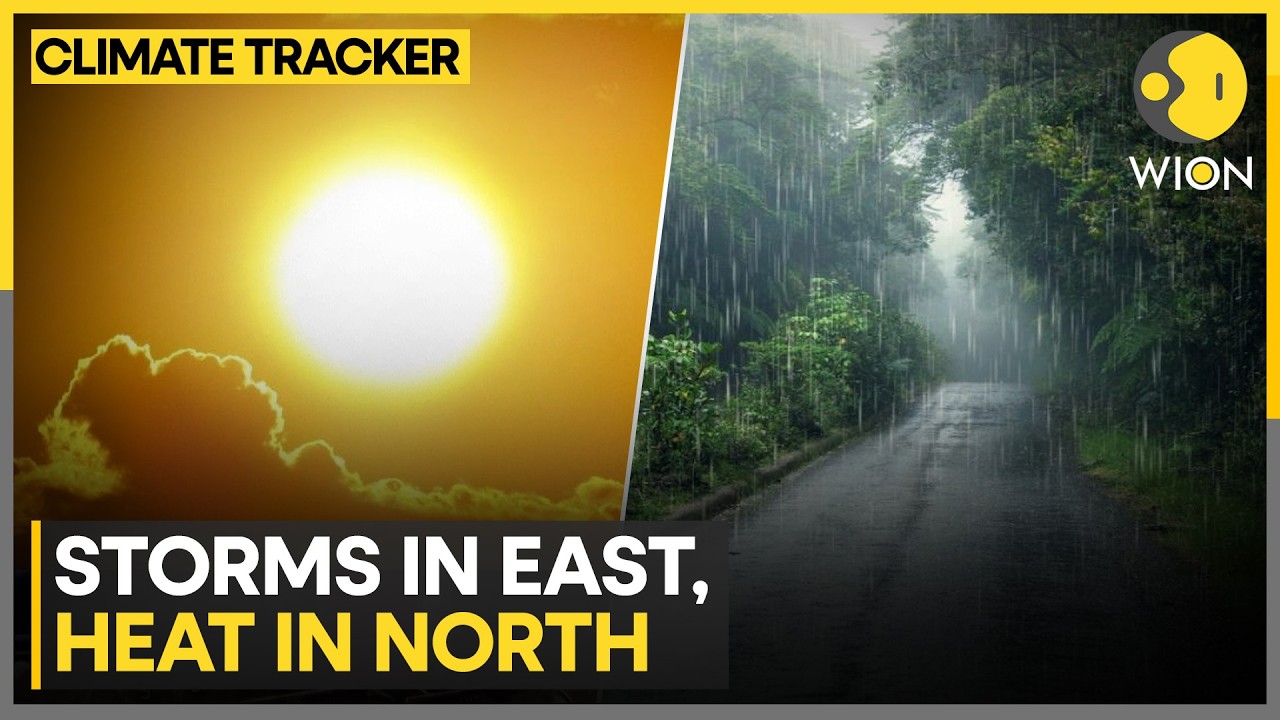 India Faces Split Weather Patterns | WION Climate Tracker