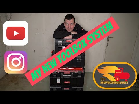 QBRICK UNBOXING my new mobile Workshop System , meine neue mobile Werkstatt. WERBUNG