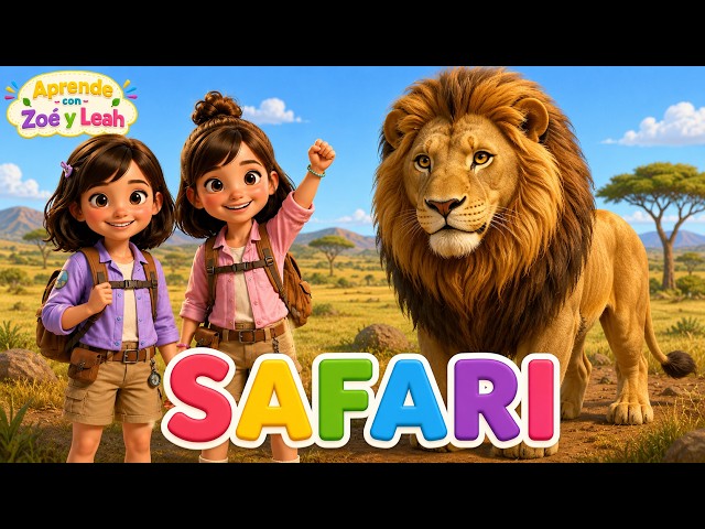 Vídeo relacionado con Libro infantil animado de animales de Safari: Gran manera para que las niñas conozcan a los animales de safari
