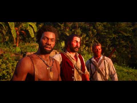 Sometime before 1899 in Guarma, Hercule against Fussar