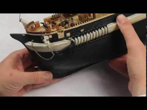67- Colocación de las anclas de proa. HMS Terror - Modelismo Naval