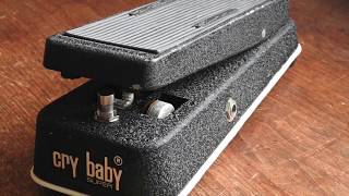 Video thumbnail for Vintage Jen white fasel crybaby made in Italy wah pedal by Hanford Tape Sessions