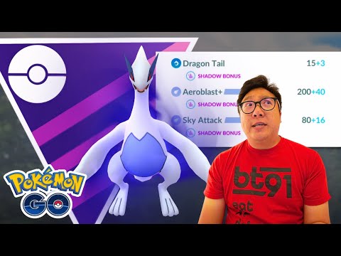 Level 50 APEX SHADOW LUGIA is INSANE in Go Battle Master League in Pokemon GO