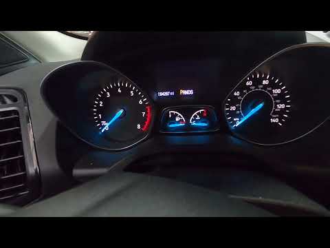 2017 Ford Escape "Oil Change Due" reset