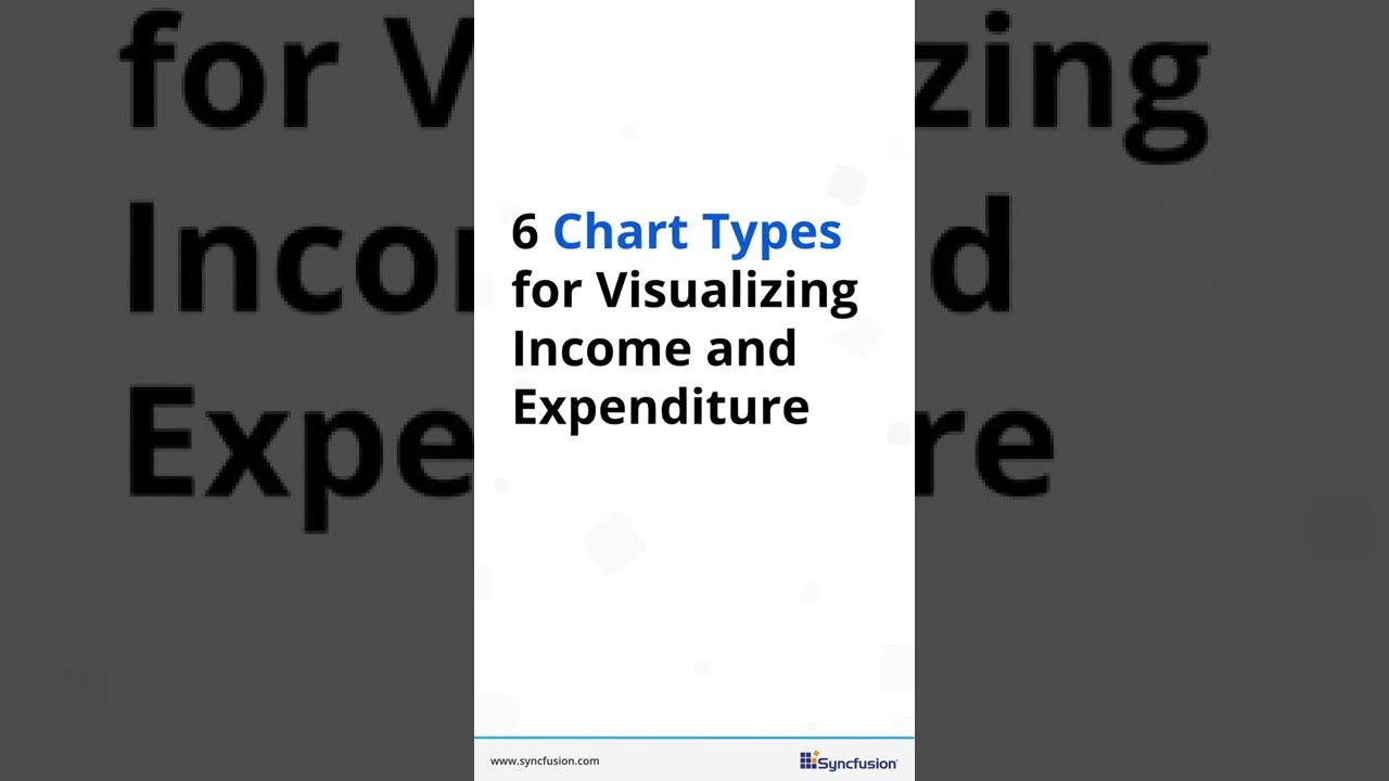 6 Chart Types for Visualizing Income and Expenditure