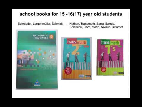 German Math Book French & German’s Secondary School Maths Comparison | Math Online Tom ...