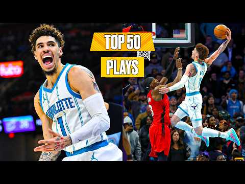 TOP 50 LAMELO BALL PLAYS ! 🔥 CAREER HIGHLIGHTS 😱