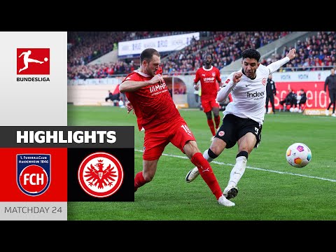 Resumen de Heidenheim vs Eintracht Frankfurt Jornada 24