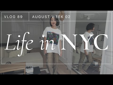 NYC VLOG 89 - Brooklyn thrift haul, my coffee order, how I make Vietnamese egg rolls
