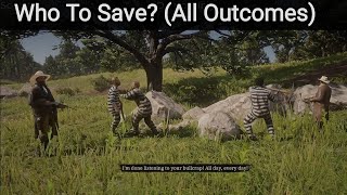 Saving The Lawmens From Prisoners (All Outcomes) - Red Dead Redemption 2