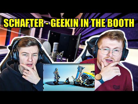 SCHAFTER RAPS WHOLE SONG IN ENGLISH?!? SCHAFTER - GEEKIN IN THE BOOTH - ENGLISH AND POLISH REACTION