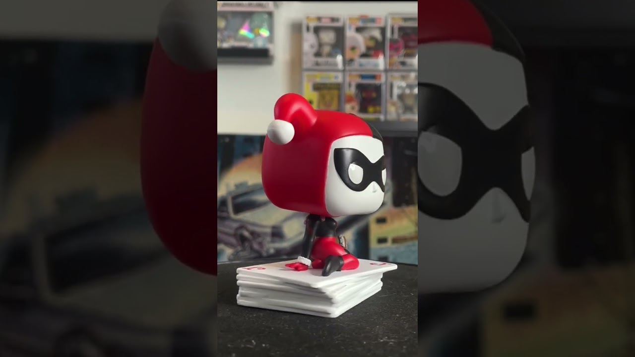 Harley Quinn With Cards Funko Pop #unboxing