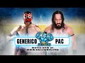 El Generico Vs PAC 1 International Singles Match