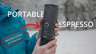 Outin Nano Portable Espresso Machine / AMAZING coffee anywhere!