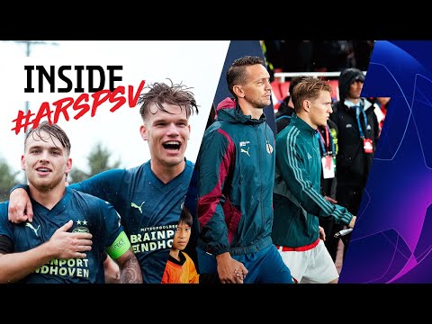INSIDE | An Inside look 🔎 at the UEFA Youth League & Champions League 🆚 Arsenal F.C.