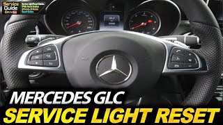 Mercedes GLC - Service Light Reset