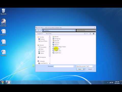 MS Word Insert Single Document Into Multiple Word Documents Software