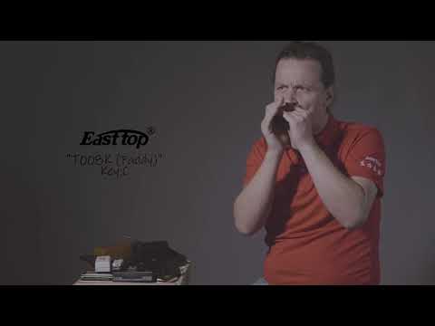 Демонстрация звучания губной гармошки Easttop T008K Paddy