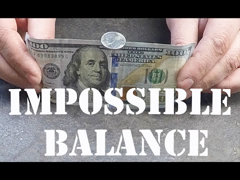 Impossible Balance Coin Trick - Coin tricks Revealed