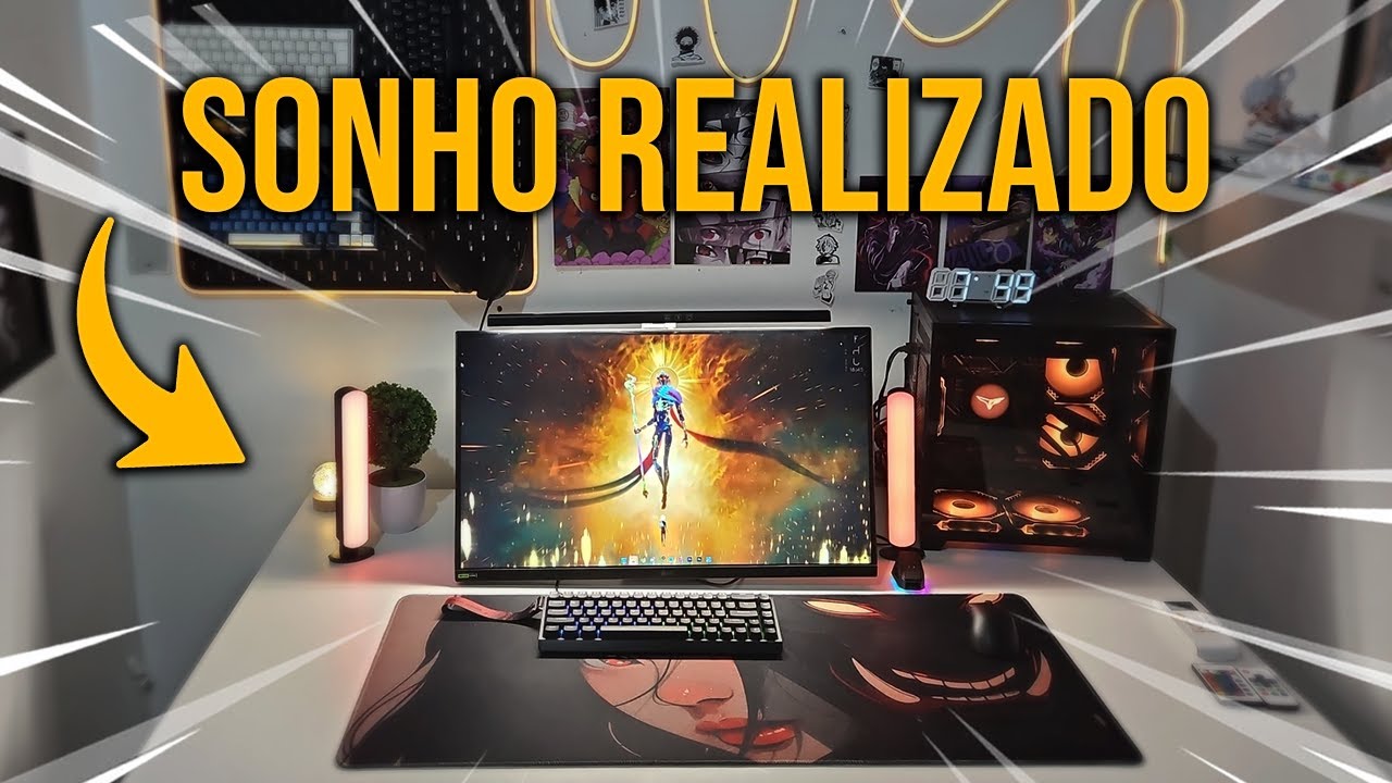 Transformei Meu Sonho em Realidade: Conheça Meu Setup Gamer 2025