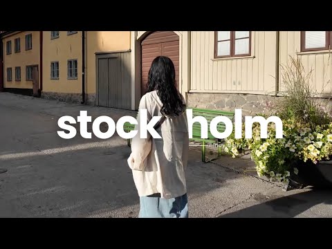 Stockholm, Sweden Travel Vlog | Part 1: Food Trip, Hotel Stay, Summer City Exploring, Sunset Views