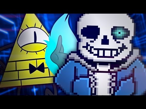 Sans VS. Bill Cipher [Batalha de Gigantes]