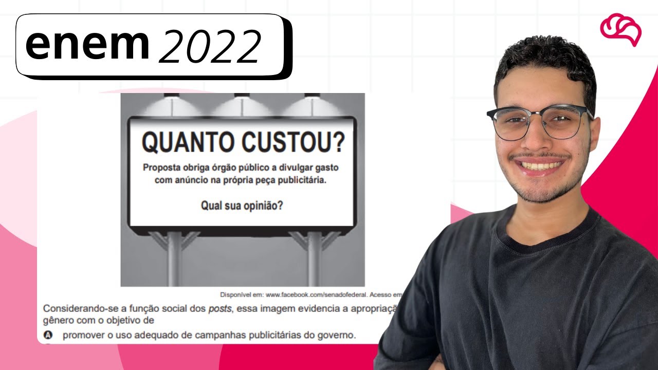 Resolução em Vídeo — Questão 15 ENEM 2022