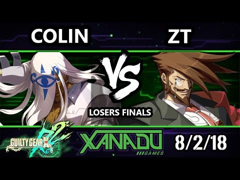 F@X 261 GGXRD2 - Colin (Venom) Vs. ZT (Slayer) Guilty Gear XRD Rev 2 Losers Finals