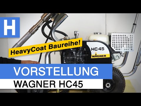 WAGNER HC45 - HeavyCoat Baureihe im Überblick - Elektro- oder Benzinmotor!
