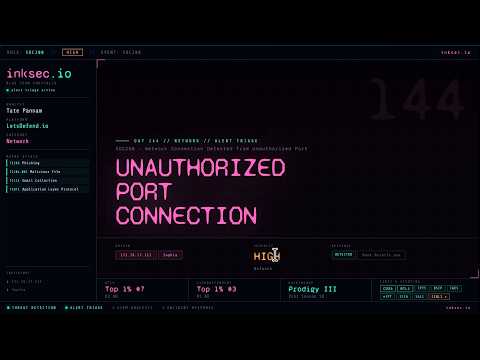 Network Connection Detected from Unauthorized Port