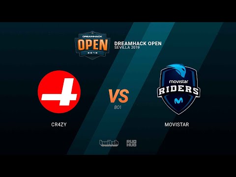 CR4ZY vs Movistar Riders - DH Open Sevilla 2019 - bo1 - de_inferno [sleepsomewhile & Anishared]