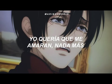 Femme Fatale x Perdón (Letra) "yo quería que me amaran, nada más" | Mikasa Ackerman