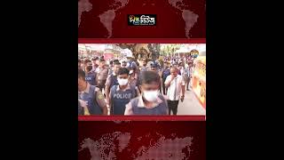 গুলিস্তানে ফুটপাত দখলমুক্ত করতে ডিএসসিসির উচ্ছেদ l DSCC Eviction l Footpath l Gulistan l Deepto News