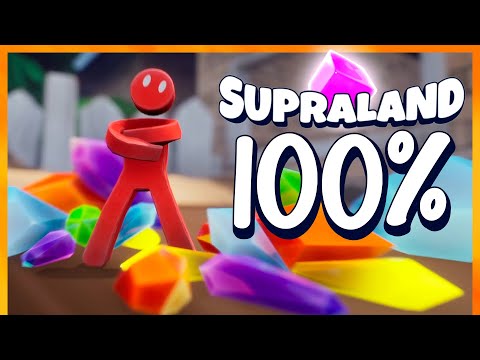 Supraland - Full Game Walkthrough (No Commentary) - 100% Achievements