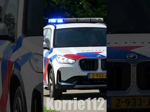 #Politie Noodhulp BMW X1 met #zwaailicht & #sirene #throwbacktuesday #police #polizei