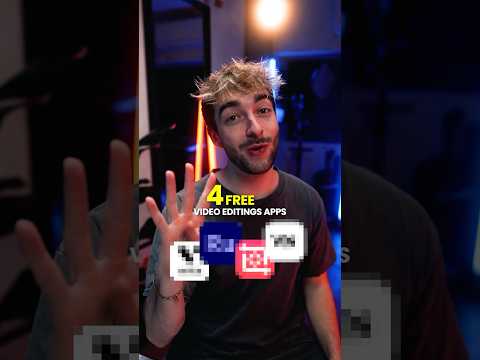 4 BEST free video editing apps for 2025 now that CapCut is 🗑️ #videoeditingapps #videoediting