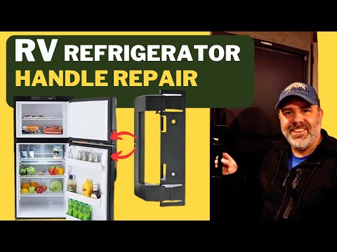 Dometic RV Refrigerator Handle Repair and Replacement