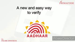 STQC APPROVED - Aadhar Card QR Code Scanner - Primacode