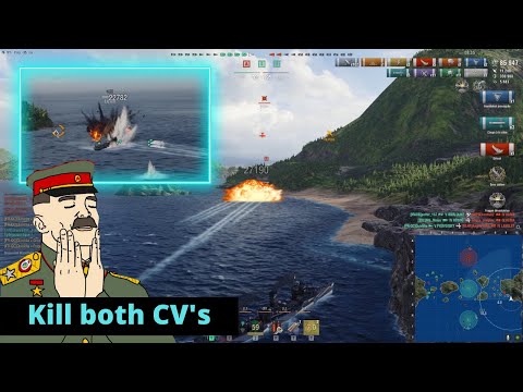 Forgotten Ship : T5 Podvoisky Dev' Stike BOTH CV's (100k + Kraken) | Community Replay #46