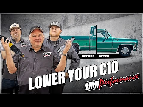 Classic C10 Truck Suspension Upgrade | UMI Performance Lowering Kit