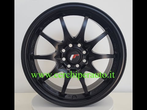 JAPAN RACING WHEELS JR5  | WWW.CERCHIPERAUTO.IT