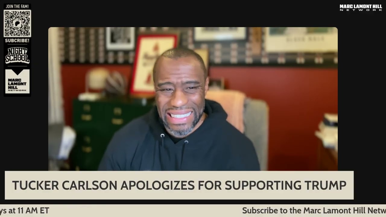 Marc Lamont Hill on Tucker Carlson Apologizing for Supporting Trump: MAGA Is Cracking