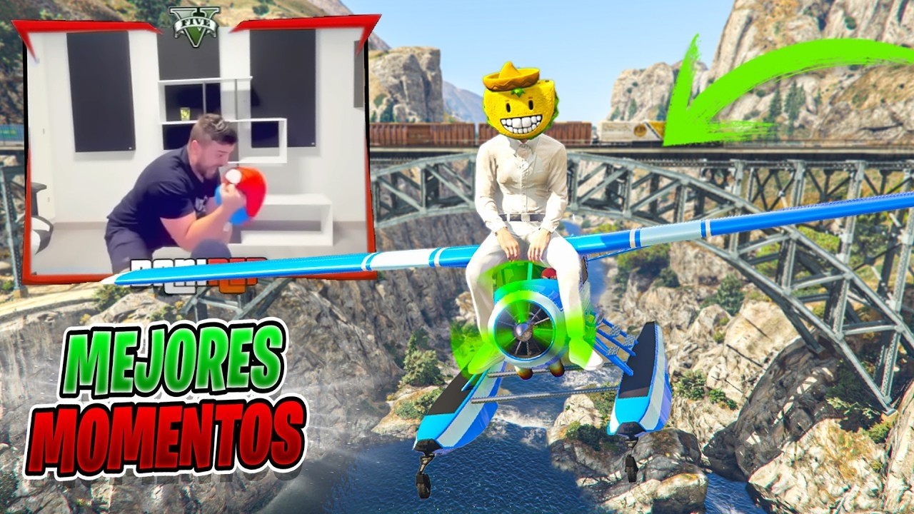 MIS MEJORES MOMENTOS EN GTA 5 ONLINE! BRUTAL!!